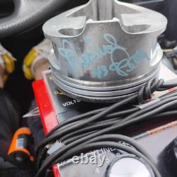 Nascar auto parts racing Richard Petty used signed piston from his racecar RARE