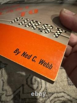 Neil Bonnett Signed From Last To First NASCAR Book Autographed Rare 1979