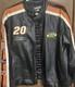 Official Tony Stewart Beat Leather Jacket And Matching Duffle Bag