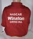 Original Nascar Winston Cup Series Official Race Staff Red Jacket (medium) Rare