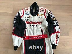 Original Race used suit Jacques Villeneuve Nascar Nationwide Penske 2012