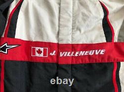 Original Race used suit Jacques Villeneuve Nascar Nationwide Penske 2012