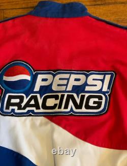PEPSI Chase Authentics Jeff Gordon Racing NASCAR Jacket Mens Size Large