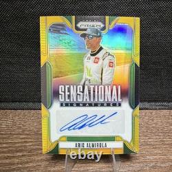Panini 2025 Aric Almirola 6-Card Prizm Racing Sensational Signatures Autos