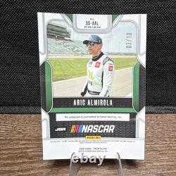 Panini 2025 Aric Almirola 6-Card Prizm Racing Sensational Signatures Autos