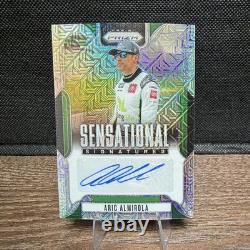 Panini 2025 Aric Almirola 6-Card Prizm Racing Sensational Signatures Autos