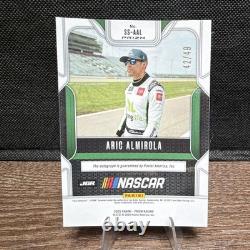 Panini 2025 Aric Almirola 6-Card Prizm Racing Sensational Signatures Autos