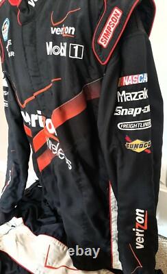 Penske Racing Verizon Dodge Race Used Pit Crew Firesuit NASCAR Justin Allgaier
