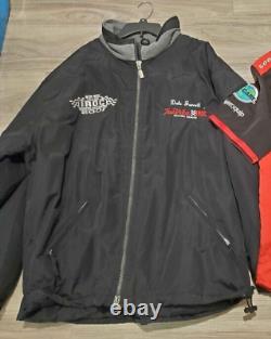 RACE USED Dale Jarrett 2001 IROC Jacket FROM HIS personal Collection