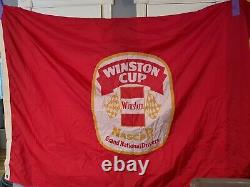 RARE AWESOME Winston Cup Grand National Drivers NASCAR Race Flag