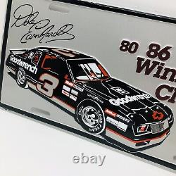 RARE! Dale Earnhardt NASCAR Racing Winston Cup Champion Metal License Plate