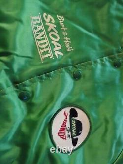 RARE Harry Gant BURT & HAL'S SKOAL BANDIT Adult Small SATIN JACKET Pre-Owned