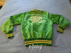 RARE Harry Gant BURT & HAL'S SKOAL BANDIT Adult Small SATIN JACKET Pre-Owned