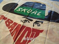 RARE Harry Gant SKOAL BANDIT 30x39 Double-Sided MASCOT Racing Flag Pre-Owned
