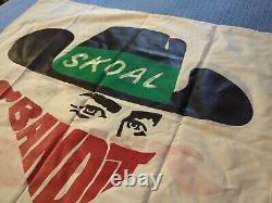 RARE Harry Gant SKOAL BANDIT 30x39 Double-Sided MASCOT Racing Flag Pre-Owned