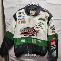RARE Jeff Hamilton Racing Collection Interstate Batteries Bobby Labonte Jacket L