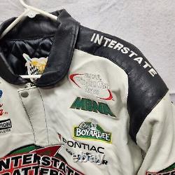 RARE Jeff Hamilton Racing Collection Interstate Batteries Bobby Labonte Jacket L