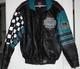 Rare Premier Edition Brickyard 400 Jh Design 1999 All Leather Jacket Xl Mint
