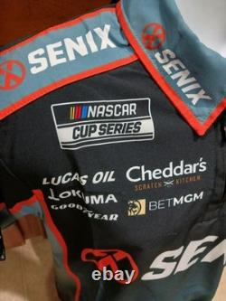 RCR SENIX Chevy Race Used Small Pit Crew Shirt NASCAR Kyle Busch Childress