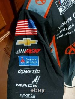 RCR SENIX Chevy Race Used Small Pit Crew Shirt NASCAR Kyle Busch Childress