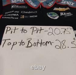 RCR SENIX Chevy Race Used Small Pit Crew Shirt NASCAR Kyle Busch Childress