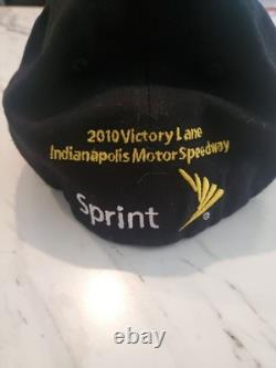 Race Used 2010 BRICKYARD 400 Worn by Jamie Mcmurray VICTORY LANE HAT DANCE Indy