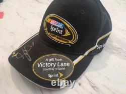 Race Used 2010 BRICKYARD 400 Worn by Jamie Mcmurray VICTORY LANE HAT DANCE Indy