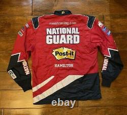 Race Used Greg Biffle #16 National Guard Racing Pit Crew Fire Jacket NASCAR Rare