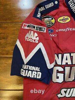 Race Used Greg Biffle #16 National Guard Racing Pit Crew Shirt/Pant Large NASCAR