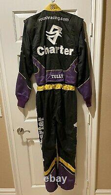 Race Used Greg Biffle #60 Charter Racing Pit Crew Fire Suit NASCAR Simpson USA