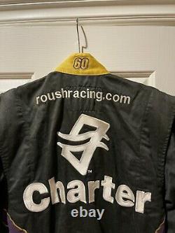 Race Used Greg Biffle #60 Charter Racing Pit Crew Fire Suit NASCAR Simpson USA