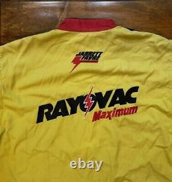Race Used Jason Jarrett #11 Rayovac Maximum Racing Pit Crew Fire Jacket NASCAR