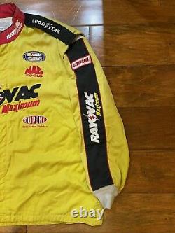 Race Used Jason Jarrett #11 Rayovac Maximum Racing Pit Crew Fire Jacket NASCAR