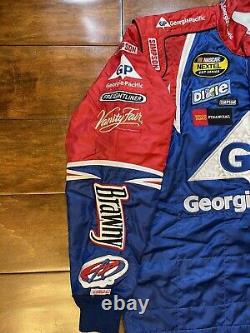 Race Used Kyle Petty #45 Georgia Pacific Racing Pit Crew Fire Jacket/Pant NASCAR