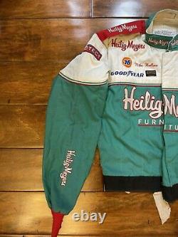 Race Used Mike Wallace #90 Heilig Meyers Racing Driver Worn Fire Jacket NASCAR