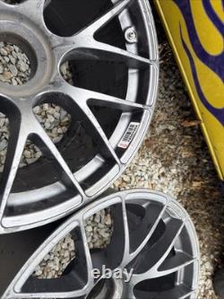 Race Used Next Gen NASCAR Forged Center Lock BBS Wheel Impounded Set