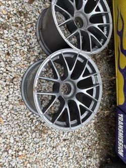 Race Used Next Gen NASCAR Forged Center Lock BBS Wheel Impounded Set