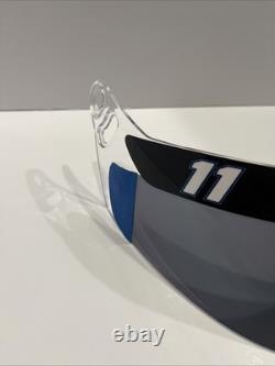 Race Worn Driver Visor Denny Hamlin NASCAR FedEx