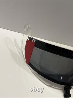 Race Worn Driver Visor Denny Hamlin NASCAR FedEx