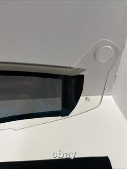 Race Worn Driver Visor Denny Hamlin NASCAR FedEx