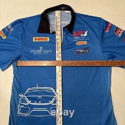 Racing Car Porsche TRG The Racers Group Pit Crew Shirt Pirelli AWS Men's M READ
