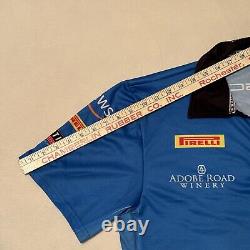 Racing Car Porsche TRG The Racers Group Pit Crew Shirt Pirelli AWS Men's M READ