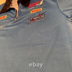 Racing Car Porsche TRG The Racers Group Pit Crew Shirt Pirelli AWS Men's M READ