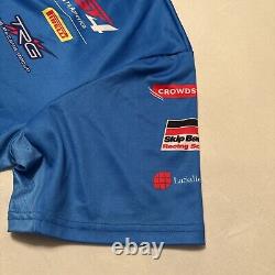 Racing Car Porsche TRG The Racers Group Pit Crew Shirt Pirelli AWS Men's M READ