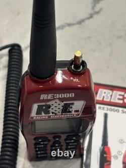 Racing Electronics RE3000 Scanner & Racing Headset Working- See Photos