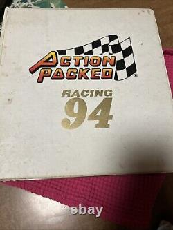 Racing Fans Lot Of 207 Mint Condition Action Packed NASCAR Racing Cards InFolder