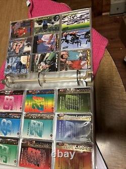 Racing Fans Lot Of 207 Mint Condition Action Packed NASCAR Racing Cards InFolder