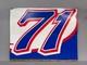 Rajah Caruth #71 2025 Hendrick Cars Nascar Door Panel