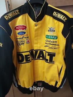 Rare 2003 DeWALT Racing Kenseth Yellow Jacket JH Design NASCAR Xtra-Large