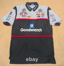 Rare Kevin Harvick RCR Sparco Pit Crew 1/4 Zip Shirt GM Goodwrench Authentic